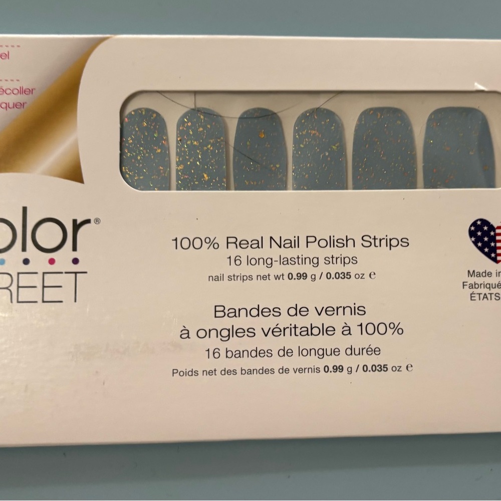 Color Street Just a Glimmer Nail Strips